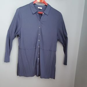 J.Jill button down knit tunic